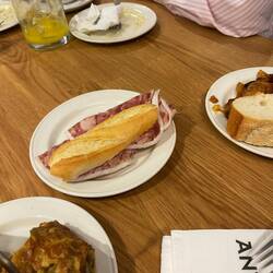 Jamon on bread