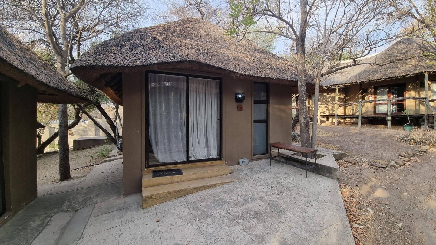 Our last Botswana digs. Had the most feeble AC ever but it was better than no AC.