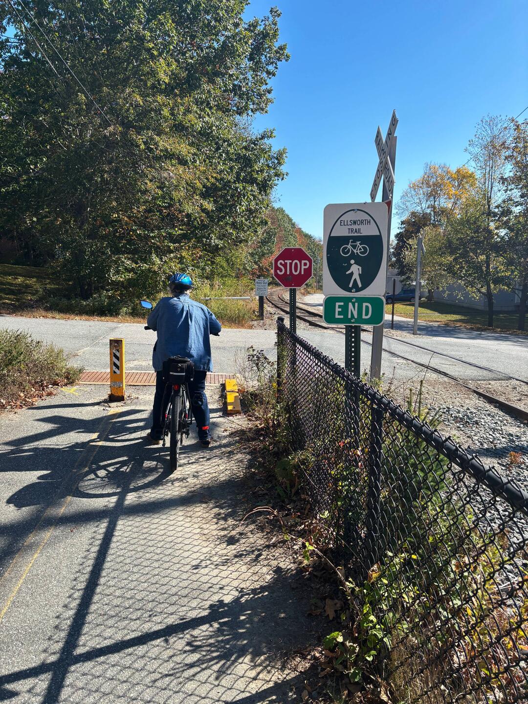 End of the trail.
