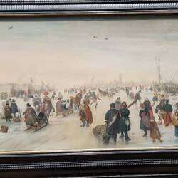 Als man auf den Grachten noch Schlittschuhlaufen konnte