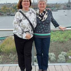 Auf dem Dach des Museums