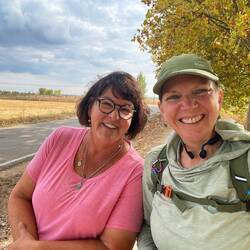 I've been crossing paths with Shannon and her husband Tom from New Hampshire for the past few days.