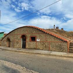 A bodega in Reliegos, a small town we passed through today.