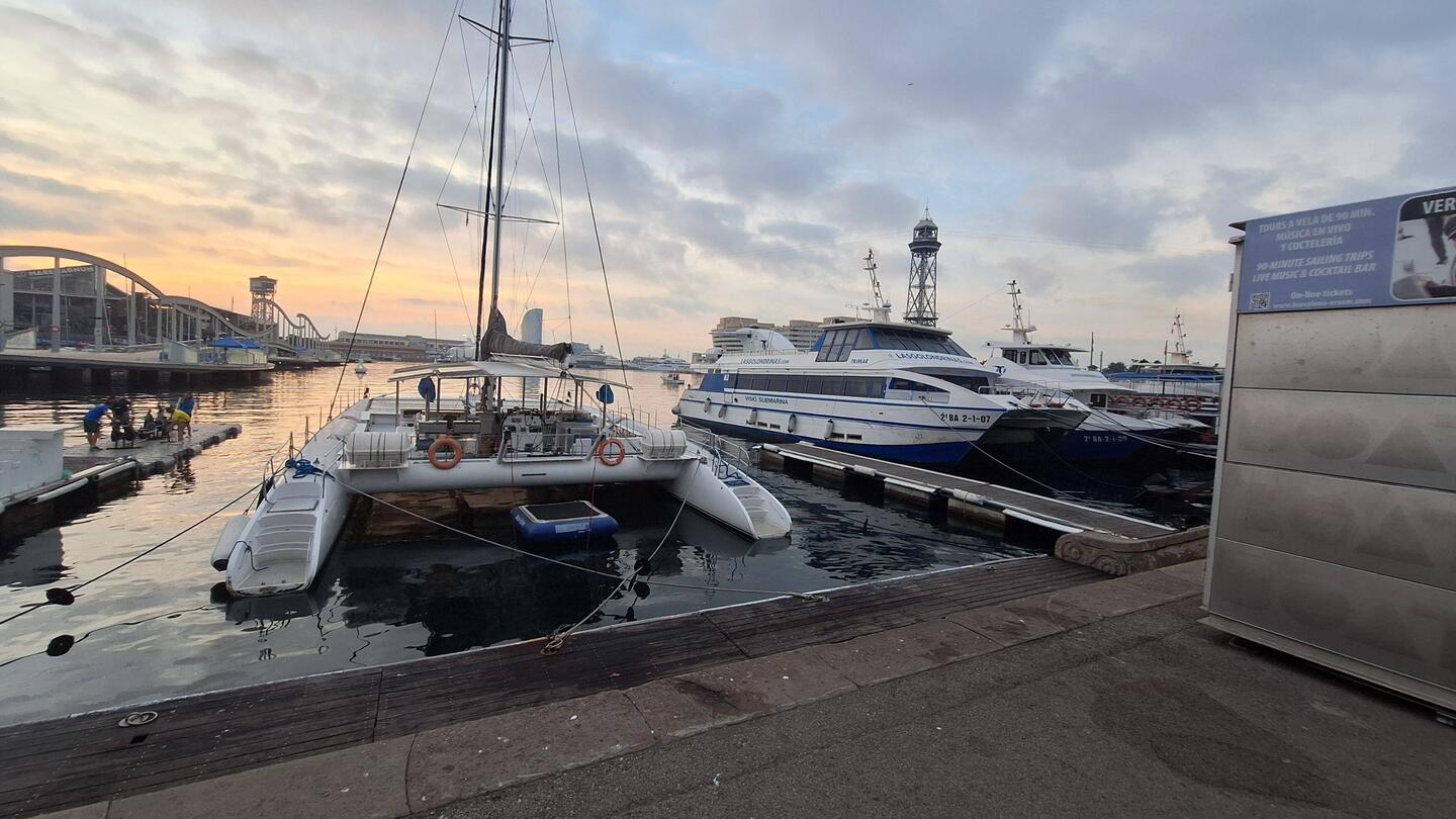 Harbour area on our morning run