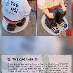 A strange Catalan tradition. You name the celebrity you will find him/her 💩