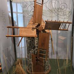 Replica of the wind mill
