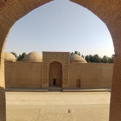 At the Sultan Saodad Mausoleum