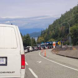 anstehen am Hafen Horshoesbay