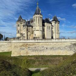 Chateau de Saumur in the town of Saumur