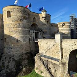 Draw bridge and moat