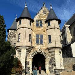 Part of the church, gothic style but asymmetrical