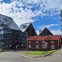A bit frightened about this huge buildings