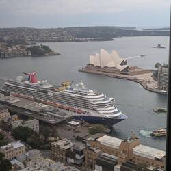 Cruise ship docking