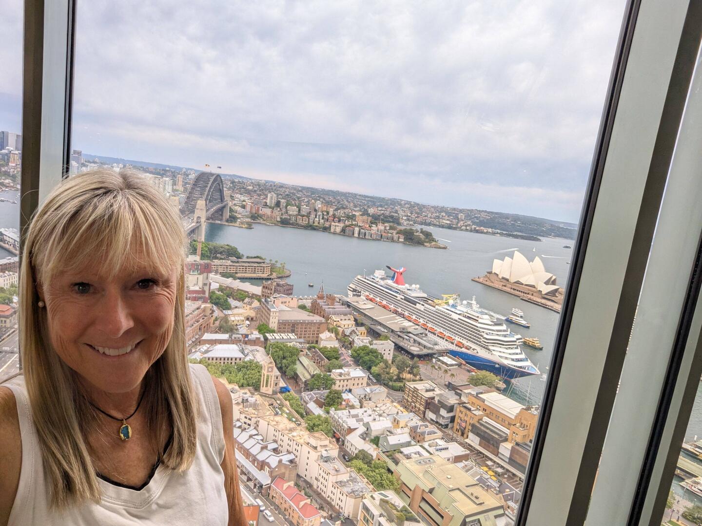 The famous Sydney Harbour Bridge & Opera House