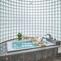 The bathroom!