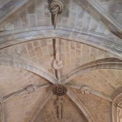 Ceiling of the cathedral. The is the first time we've seen the rope detail like this.