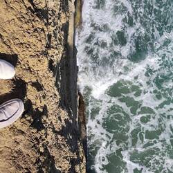 Kurz vor dem Abhang 😱