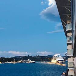 Die MSC war schneller 😜