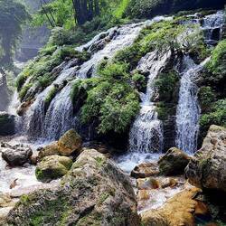 Working our way back down.