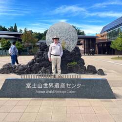 The brilliant Fujisan Heritage Centre with Grahamsan