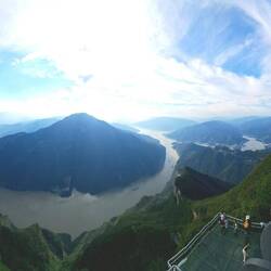 View of the Three Gorges
