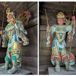 Temple guardians at Temple 8