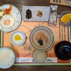 Temple lodging breakfast, 3 kinds of seaweed