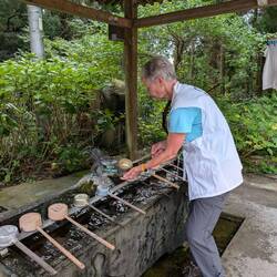 Washing hands