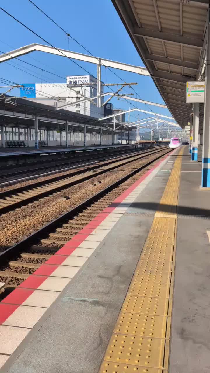 Mein Shinkansen ist pink 😂