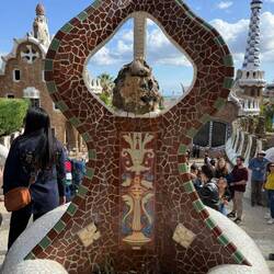 Gaudi mosaic work