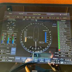 A quick look at the BÖNING screen, for the boaters among you...