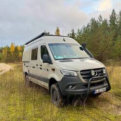 Übernachtung in der Sandgrube