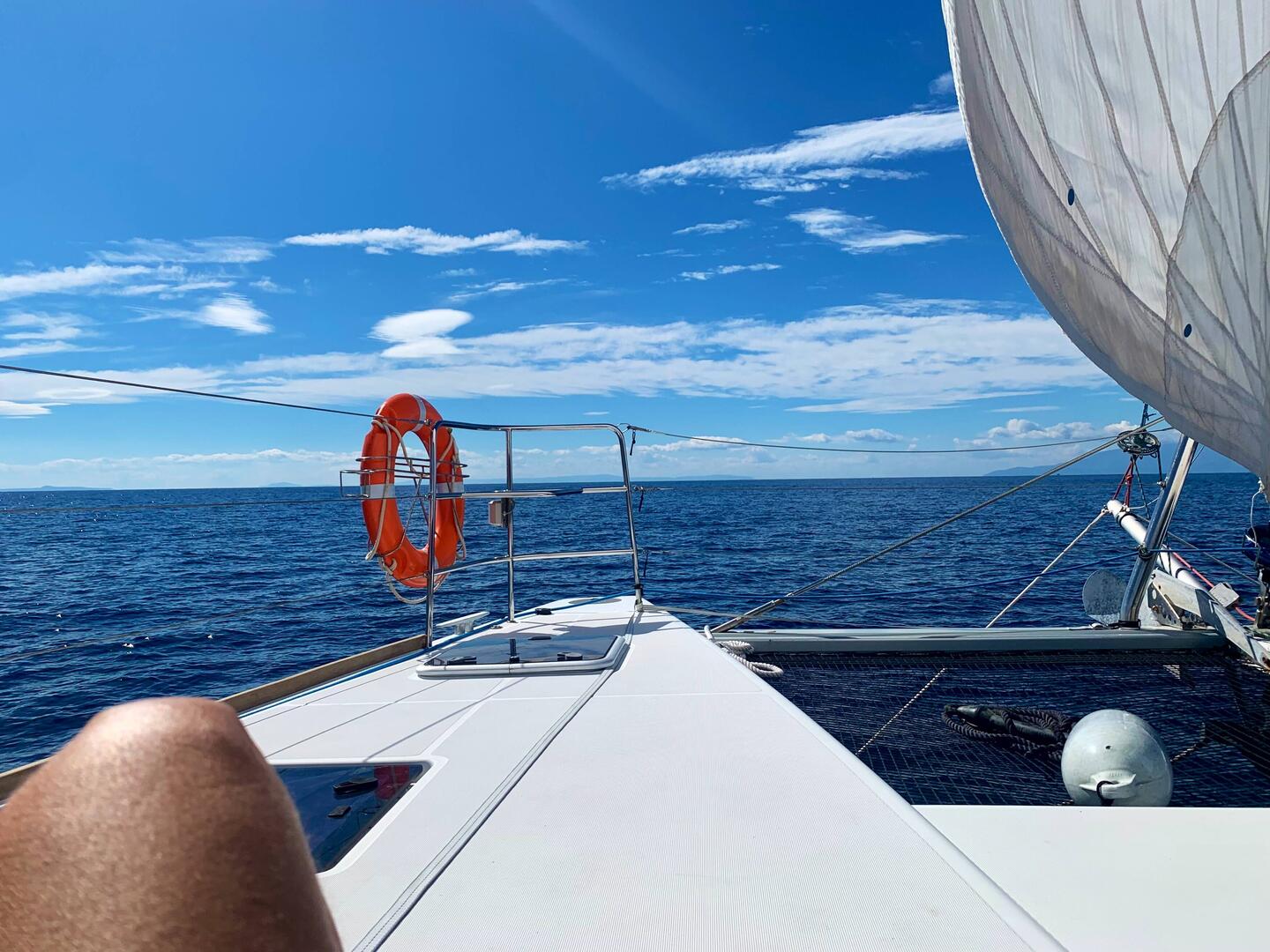 Ich genieße meinen 52. Geburtstag auf See