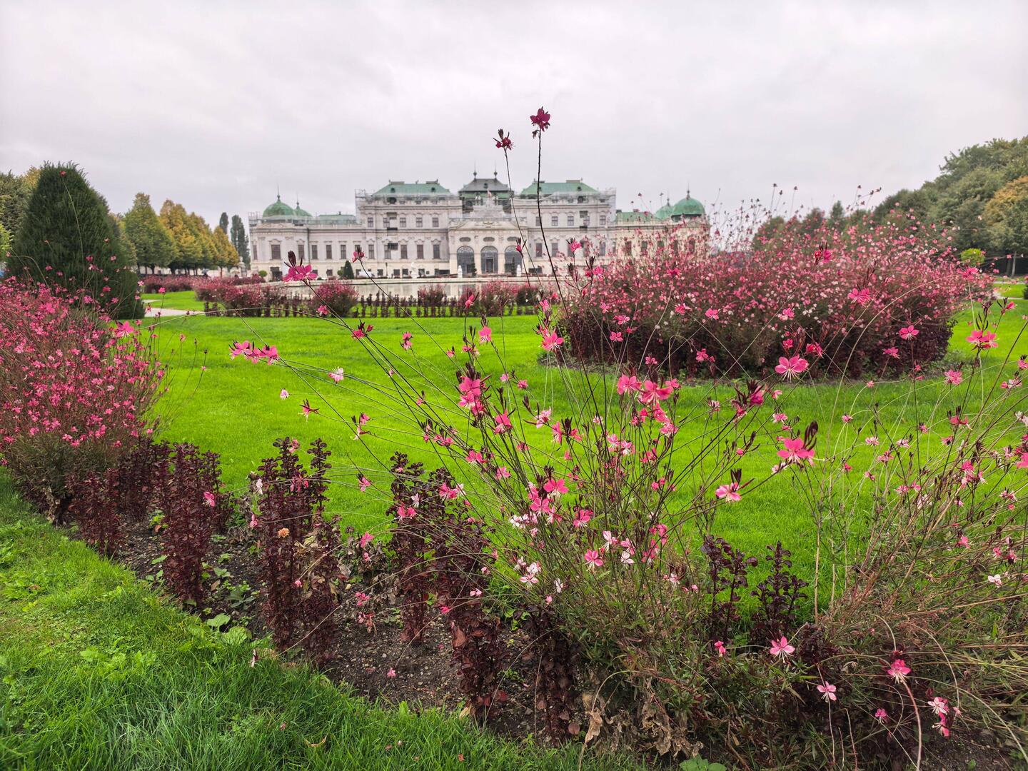 Back of the Palace with beautiful Gaura