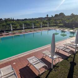 Und unser Agricampeggio mit Pool!