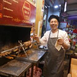 Turkish chef who whipped up our succulent kebabs