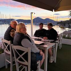Dinner at Adamantas