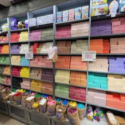 Riesige Seifenauswahl