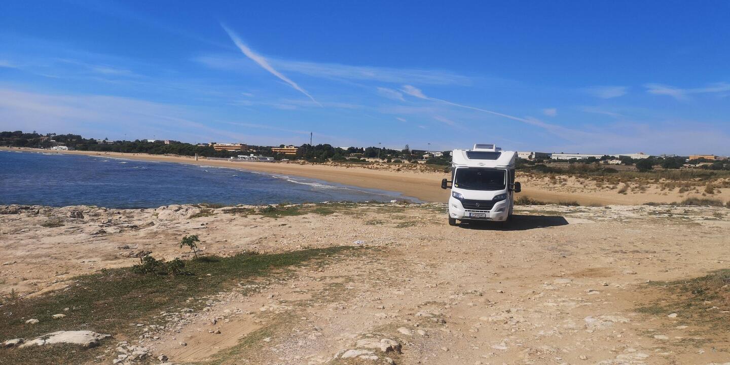 Am Strand von Pozzallo