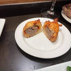 Fried meat in pepper