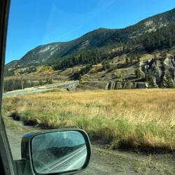 Ankunft bei der Brücke, bei der wir schon auf der hinfahrt Halt gemacht hatten.