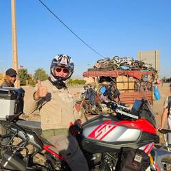 Nach knapp 6 Stunden Reise war ich aber auch echt platt. Aber auch echt happy!