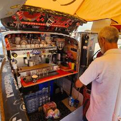 die 1. Kaffeepause war nach bereits 45 Minuten fällig! ☕️