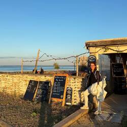 Kleines Seafood-Restaurant im Fischereihafen