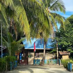 Eingang zu unserem Camp