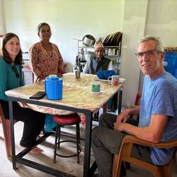 Tea time with family