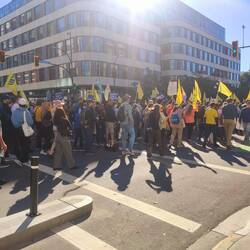 wir kommen gerade nicht zu unserem Auto - Streik