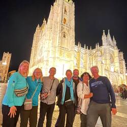 Pilgrims from Alaska, Scotland, India, Kentucky, New Hampshire