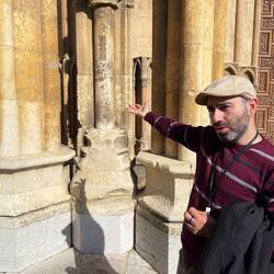 I joined Vikram's private tour of the cathedral, which is an amazing example of gothic architecture.