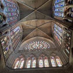 The stained glass at León Cathedral is stunning!